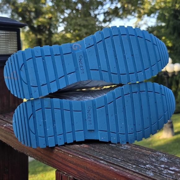 Oncept Tokyo Sneaker, Silver Flash-White, Silver, Gray, Blue, Orange, Womens 8.5 - Picture 14 of 14